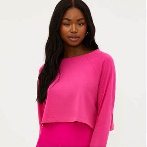 NWT BEACH RIOT•Women's Pink Long Sleeve Top